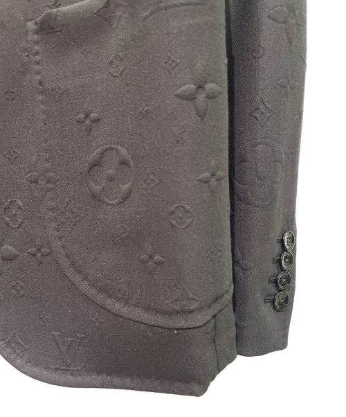 LOUIS VUITTON（ルイ ヴィトン）LOUIS VUITTON (ルイ ヴィトン) 23AW モノグラム エンボス ジャケット ブラック サイズ:46の古着・服飾アイテム