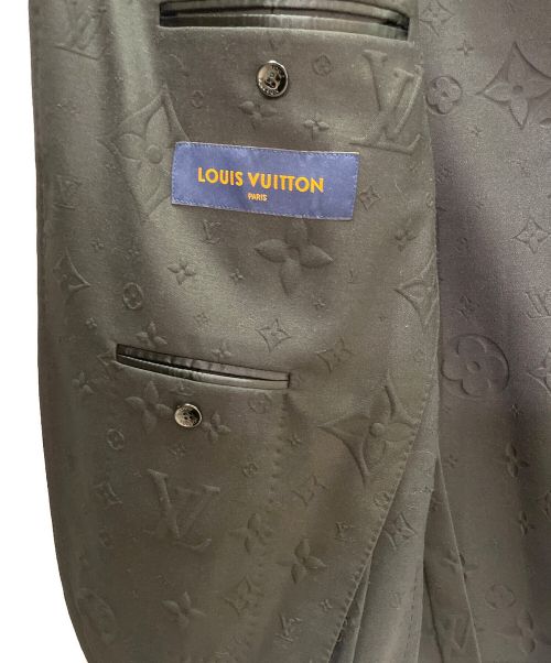 LOUIS VUITTON（ルイ ヴィトン）LOUIS VUITTON (ルイ ヴィトン) 23AW モノグラム エンボス ジャケット ブラック サイズ:46の古着・服飾アイテム