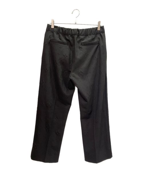LOUIS VUITTON（ルイ ヴィトン）LOUIS VUITTON (ルイ ヴィトン) 23AW モノグラム エンボス スラックス ブラック サイズ:38の古着・服飾アイテム