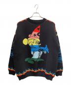 STELLA McCARTNEY×DISNEYステラマッカートニー×ディズニー）の古着「レインボーミッキーセーター」｜ブラック