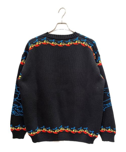 STELLA McCARTNEY（ステラマッカートニー）STELLA McCARTNEY (ステラマッカートニー) DISNEY (ディズニー) レインボーミッキーセーター ブラック サイズ:Lの古着・服飾アイテム