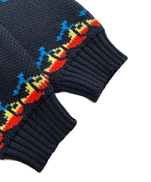 STELLA McCARTNEY（ステラマッカートニー）STELLA McCARTNEY (ステラマッカートニー) DISNEY (ディズニー) レインボーミッキーセーター ブラック サイズ:Lの古着・服飾アイテム