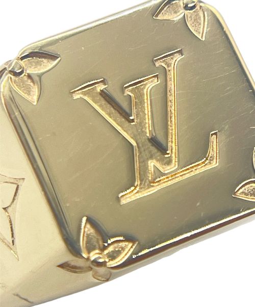LOUIS VUITTON（ルイ ヴィトン）LOUIS VUITTON (ルイ ヴィトン) シグネットリング モノグラム サイズ:Mの古着・服飾アイテム