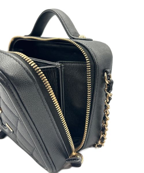 CHANEL（シャネル）CHANEL (シャネル) CCフィリグリー バニティ ショルダーバッグ 16 ブラック サイズ:スモール/16の古着・服飾アイテム