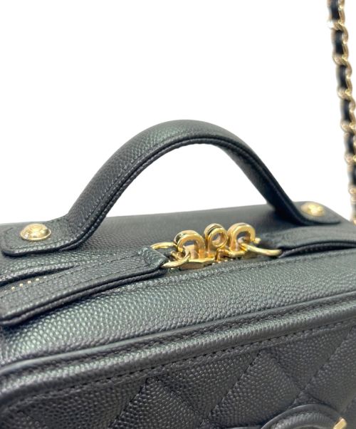 CHANEL（シャネル）CHANEL (シャネル) CCフィリグリー バニティ ショルダーバッグ 16 ブラック サイズ:スモール/16の古着・服飾アイテム