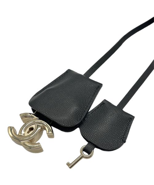 CHANEL（シャネル）CHANEL (シャネル) CCフィリグリー バニティ ショルダーバッグ 16 ブラック サイズ:スモール/16の古着・服飾アイテム