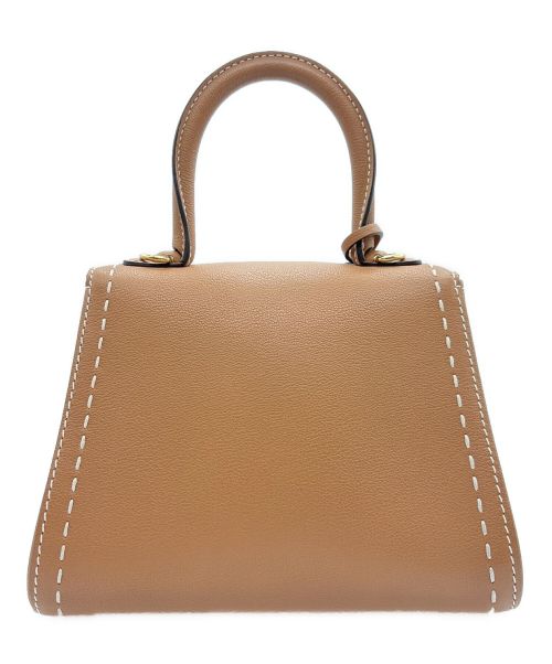 DELVAUX（デルヴォー）DELVAUX (デルヴォー) ブリヨン ミニ サーピケ ベジタル×イボリー サイズ:Mini/ミニの古着・服飾アイテム