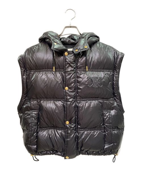 CELINE（セリーヌ）CELINE (セリーヌ) トリンオフ パファージャケット ブラック サイズ:36の古着・服飾アイテム