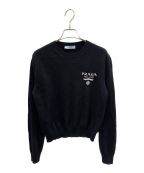 PRADAプラダ）の古着「カシミアxウール セーター」｜ネイビー
