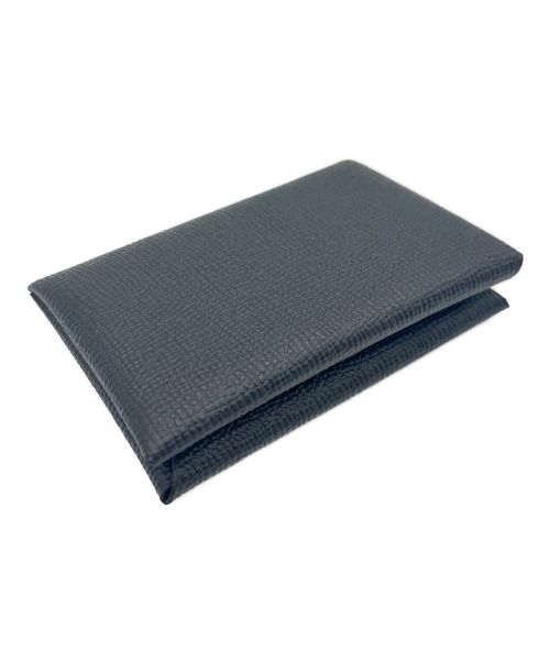 HERMES（エルメス）HERMES (エルメス) カルヴィ カードケース ブラックの古着・服飾アイテム