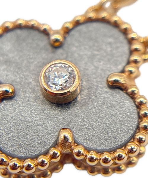 VAN CLEEF & ARPELS（ヴァンクリーフ＆アーペル）VAN CLEEF & ARPELS (ヴァンクリーフ＆アーペル) ヴィンテージアルハンブラネックレス 1Pダイヤ サイズ:ヴィンテージの古着・服飾アイテム