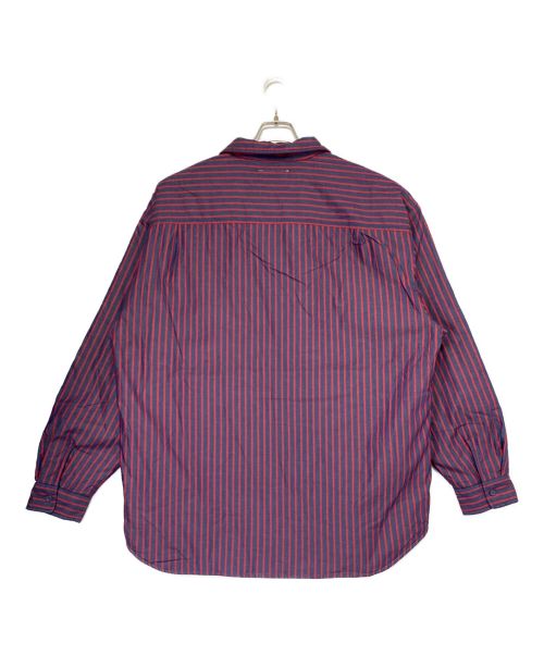 SUPREME（シュプリーム）SUPREME (シュプリーム) MM6 Maison Margiela (エムエムシックス メゾンマルジェラ) パデット シャツ レッド×ネイビー サイズ:５２の古着・服飾アイテム