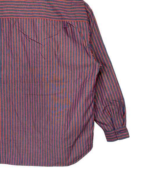 SUPREME（シュプリーム）SUPREME (シュプリーム) MM6 Maison Margiela (エムエムシックス メゾンマルジェラ) パデット シャツ レッド×ネイビー サイズ:５２の古着・服飾アイテム