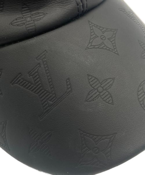 LOUIS VUITTON（ルイ ヴィトン）LOUIS VUITTON (ルイ ヴィトン) キャップ･モノグラム シャドウ ブラック サイズ:58の古着・服飾アイテム