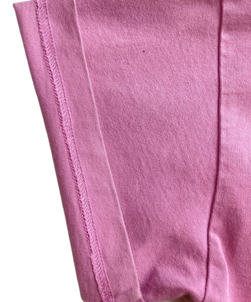 BALENCIAGA（バレンシアガ）BALENCIAGA (バレンシアガ) WFPロゴ半袖カットソー ピンク サイズ:Mの古着・服飾アイテム
