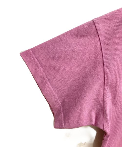 BALENCIAGA（バレンシアガ）BALENCIAGA (バレンシアガ) WFPロゴ半袖カットソー ピンク サイズ:Mの古着・服飾アイテム