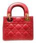 Christian Dior (クリスチャン ディオール) レディディオール ミニバッグ レッド サイズ:-：250000円