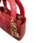 中古・古着 Christian Dior (クリスチャン ディオール) レディディオール ミニバッグ レッド サイズ:-：250000円