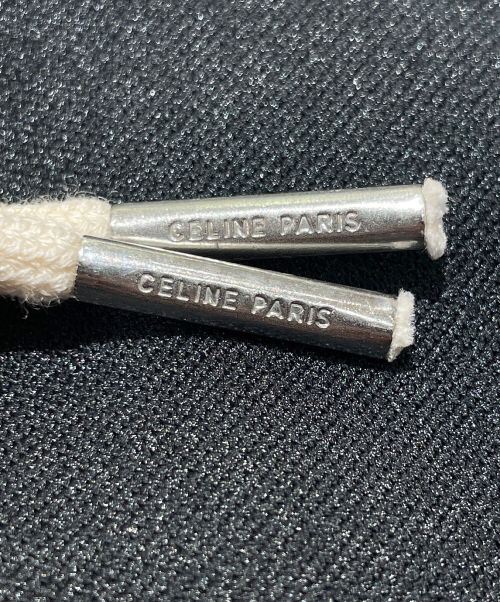 CELINE（セリーヌ）CELINE (セリーヌ) ロゴ スウェットパンツ ブラック サイズ:Mの古着・服飾アイテム