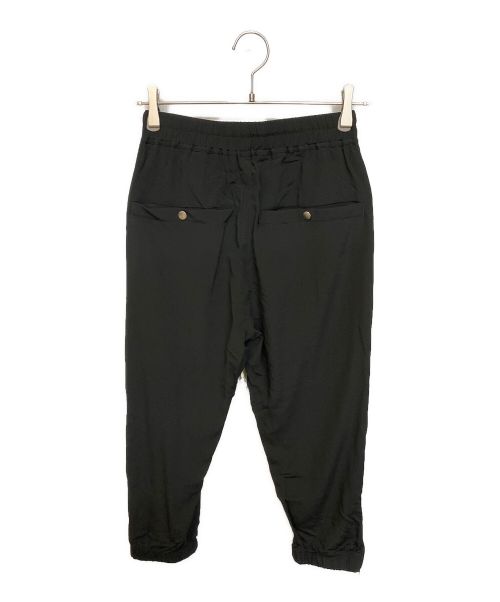 RICK OWENS（リックオウエンス）RICK OWENS (リックオウエンス) ドローストリングクロップドパンツ ブラック サイズ:38の古着・服飾アイテム