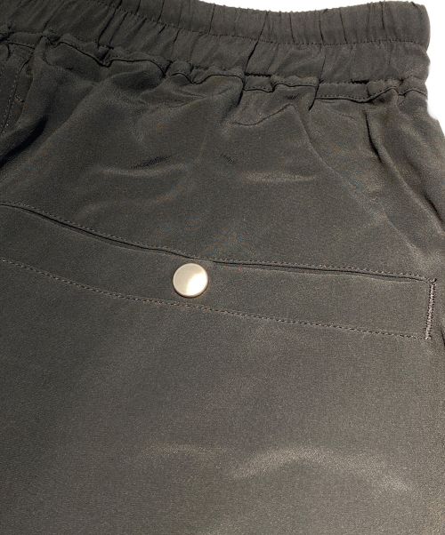 RICK OWENS（リックオウエンス）RICK OWENS (リックオウエンス) ドローストリングクロップドパンツ ブラック サイズ:38の古着・服飾アイテム