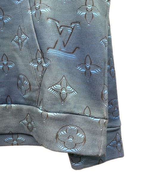 LOUIS VUITTON（ルイ ヴィトン）LOUIS VUITTON (ルイ ヴィトン) 3D モノグラム フーディ パーカー スカイブルー サイズ:Mの古着・服飾アイテム