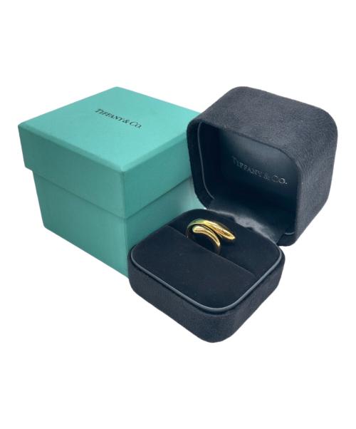 TIFFANY & Co.（ティファニー）TIFFANY & Co. (ティファニー) エルサ・ペレッティ エロンゲイテッド ティアドロップ リング サイズ:8号の古着・服飾アイテム
