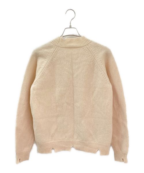 Martin Margiela1（マルタンマルジェラ1）Martin Margiela1 (マルタンマルジェラ1) ダメージ加工デザインカーディガン ベージュ サイズ:Sの古着・服飾アイテム