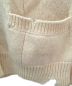 中古・古着 Martin Margiela1 (マルタンマルジェラ1) ダメージ加工デザインカーディガン ベージュ サイズ:S：40000円