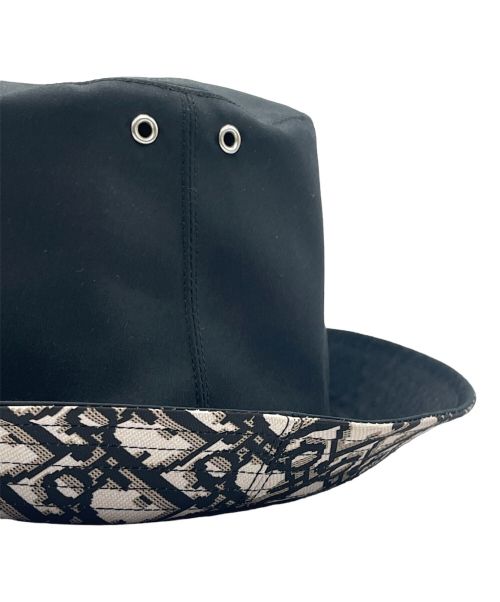 Christian Dior（クリスチャン ディオール）Christian Dior (クリスチャン ディオール) TEDDY-D ボブハット ブラック サイズ:57の古着・服飾アイテム