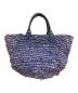 BALENCIAGA (バレンシアガ) Motocross Classic Raffia Panier Tote パープル：30000円