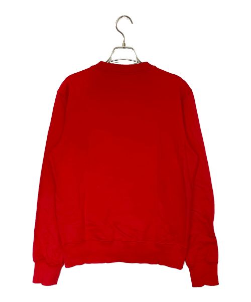 SUPREME（シュプリーム）SUPREME (シュプリーム) LOUIS VUITTON (ルイ ヴィトン) Arc Logo Crewneck レッド サイズ:XSの古着・服飾アイテム