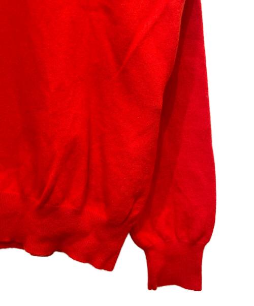 BALENCIAGA（バレンシアガ）BALENCIAGA (バレンシアガ) Logo Crewneck Sweater 485645 レッド サイズ:Ｍの古着・服飾アイテム