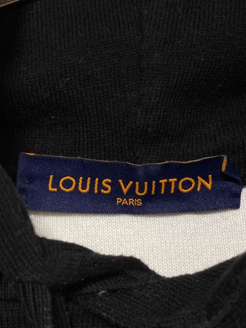 LOUIS VUITTON（ルイ ヴィトン）LOUIS VUITTON (ルイ ヴィトン) モノグラムグラディエントプルオーバーパーカー ブラック サイズ:Mの古着・服飾アイテム