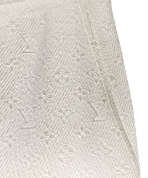 LOUIS VUITTON（ルイ ヴィトン）LOUIS VUITTON (ルイ ヴィトン) モノグラムフリースジョギングパンツ ホワイト サイズ:Mの古着・服飾アイテム
