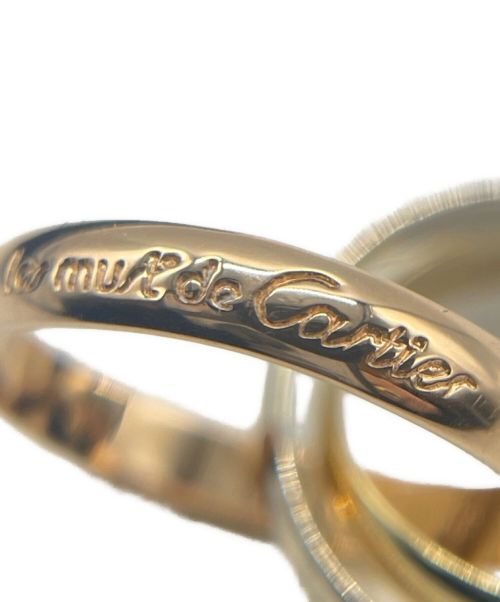 Cartier（カルティエ）Cartier (カルティエ) CLASSIC TRINITY RING SM トリニティ リング サイズ:SM/クラシック/13号の古着・服飾アイテム