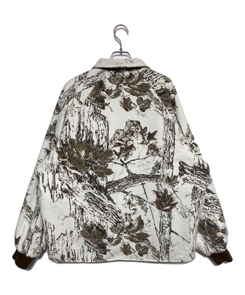 SUPREME（シュプリーム）SUPREME (シュプリーム) RealTree Reversible Work Jacket ホワイト×グリーン サイズ:XLの古着・服飾アイテム