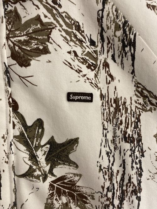 SUPREME（シュプリーム）SUPREME (シュプリーム) RealTree Reversible Work Jacket ホワイト×グリーン サイズ:XLの古着・服飾アイテム