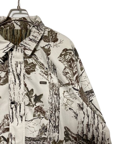 SUPREME（シュプリーム）SUPREME (シュプリーム) RealTree Reversible Work Jacket ホワイト×グリーン サイズ:XLの古着・服飾アイテム