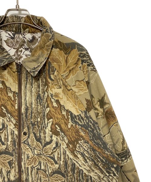 SUPREME（シュプリーム）SUPREME (シュプリーム) RealTree Reversible Work Jacket ホワイト×グリーン サイズ:XLの古着・服飾アイテム
