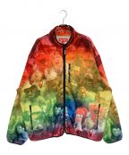 SUPREMEシュプリーム）の古着「Muppets Fleece Jacket」｜レッド×グリーン