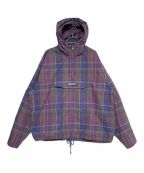 SUPREMEシュプリーム）の古着「Utility Anorak Plaid」｜パープル