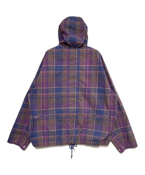 SUPREME（シュプリーム）SUPREME (シュプリーム) Utility Anorak Plaid パープル サイズ:XLの古着・服飾アイテム
