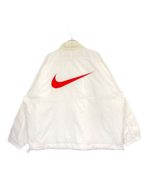 SUPREME（シュプリーム）SUPREME (シュプリーム) NIKE (ナイキ) Ripstop Pullover ホワイト サイズ:XLの古着・服飾アイテム