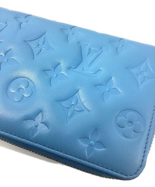 LOUIS VUITTON（ルイ ヴィトン）LOUIS VUITTON (ルイ ヴィトン) クッサン ジッピー ウォレット ブルー サイズ:-の古着・服飾アイテム