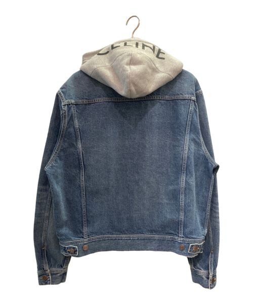 CELINE（セリーヌ）CELINE (セリーヌ) トラッカージャケット ユニオンウォッシュデニム インディゴ サイズ:XLの古着・服飾アイテム