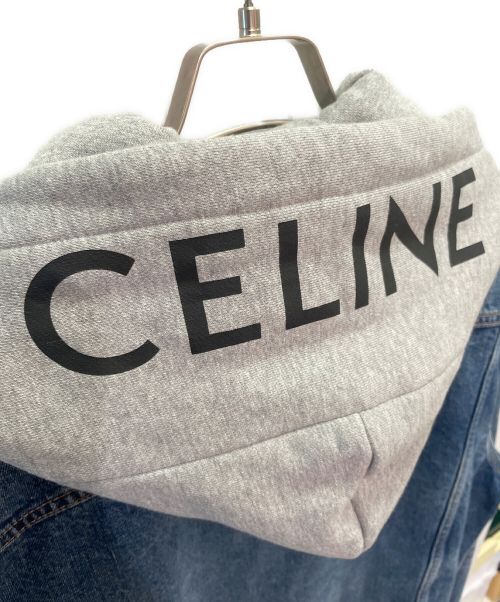 CELINE（セリーヌ）CELINE (セリーヌ) トラッカージャケット ユニオンウォッシュデニム インディゴ サイズ:XLの古着・服飾アイテム