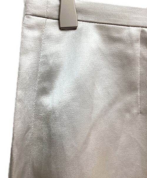 CELINE（セリーヌ）CELINE (セリーヌ) linen silkSet Up(リネンシルクセットアップ) ライトグレー サイズ:36の古着・服飾アイテム