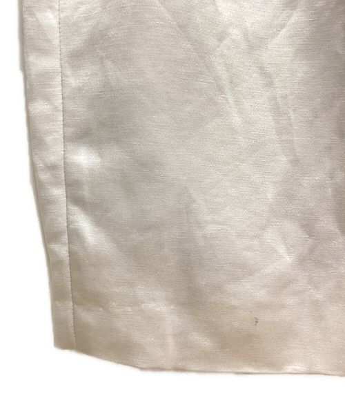 CELINE（セリーヌ）CELINE (セリーヌ) linen silkSet Up(リネンシルクセットアップ) ライトグレー サイズ:36の古着・服飾アイテム