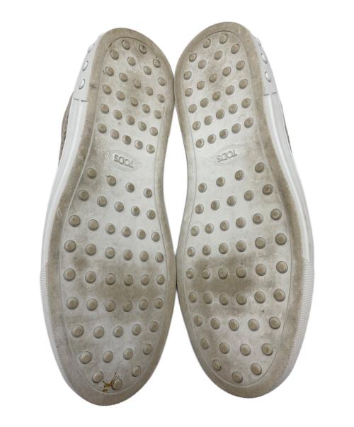 TOD'S（トッズ）TOD'S (トッズ) スウェードローカットスニーカー グレー サイズ:SIZE6の古着・服飾アイテム